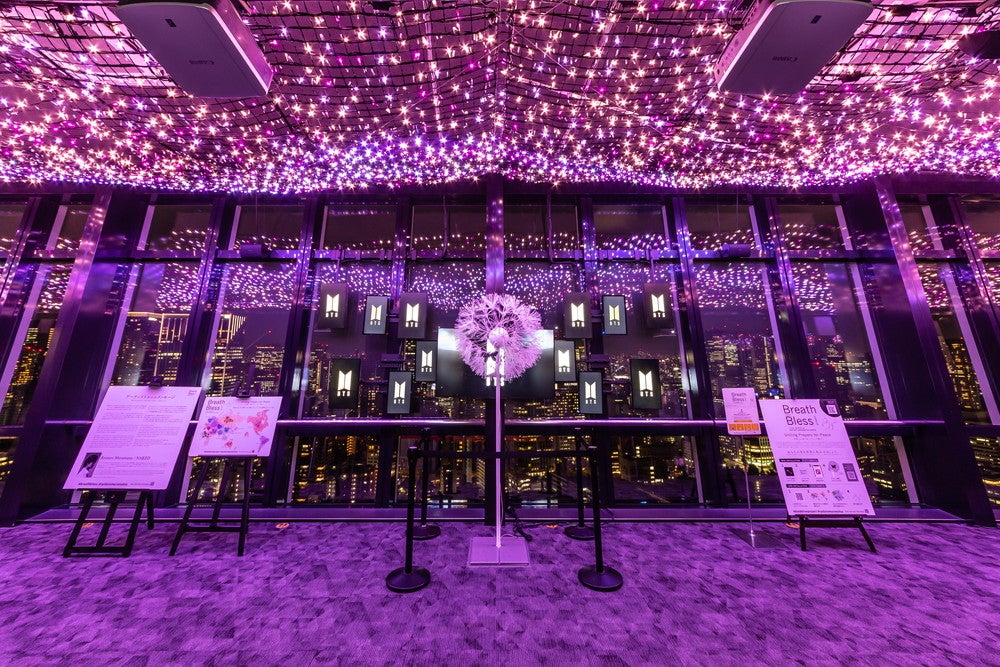 天の川イルミネーション／画像提供：東京タワー