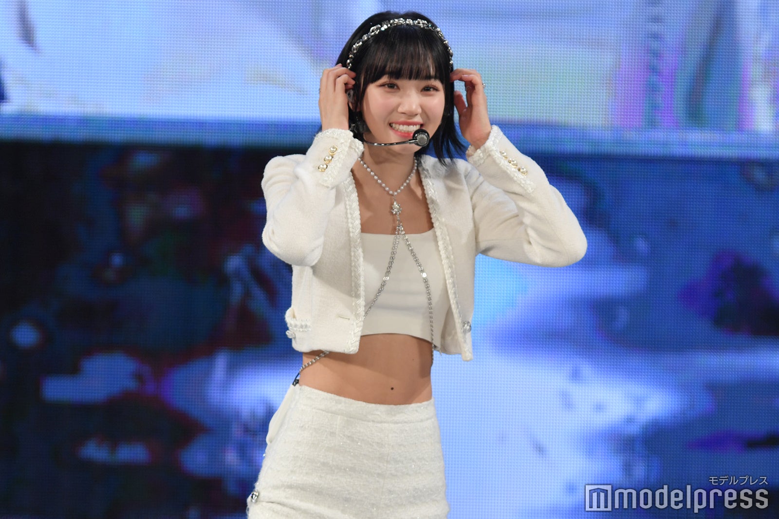 「新人歌手新春シャンソンショー」を永遠ループするCHAEWON （C）モデルプレス