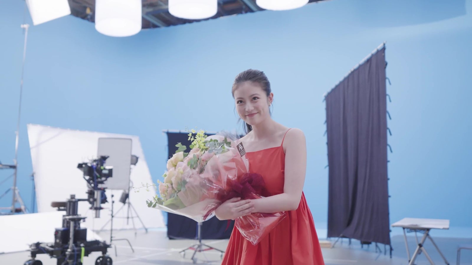 今田美桜／メイキングより（提供写真）