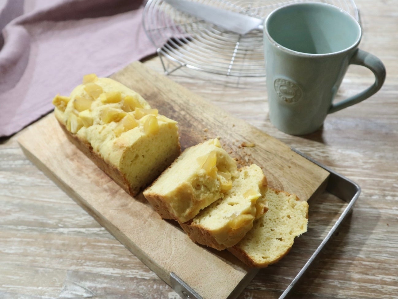 あまった栗きんとんはパウンドケーキにリメイクが正解 ホットケーキミックスの簡単マロンケーキ モデルプレス