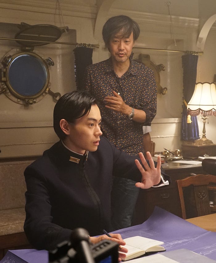 菅田将暉、山崎貴 (C)2019 映画「アルキメデスの大戦」製作委員会 (C)三田紀房/講談社
