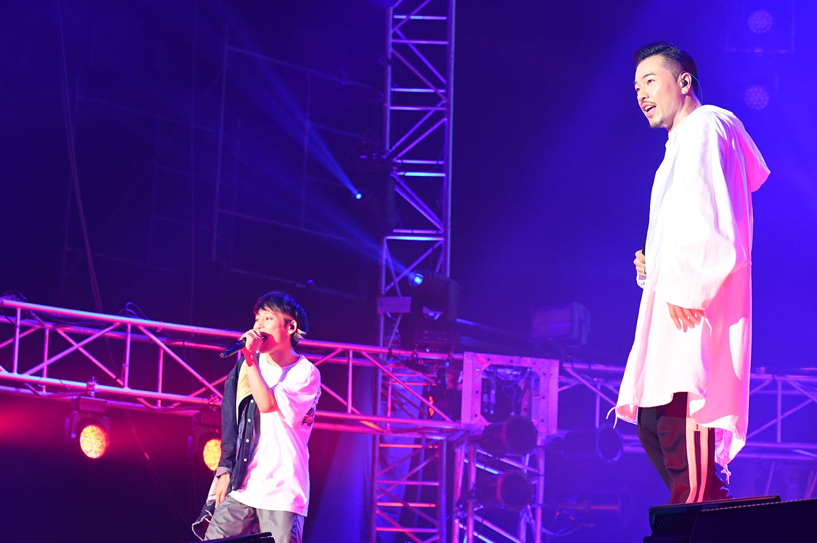 AK-69＆TAKUYA∞（C）日本テレビ