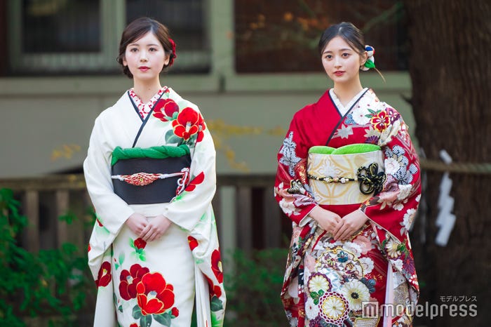筒井あやめ、井上和/乃木坂46成人式(C)モデルプレス