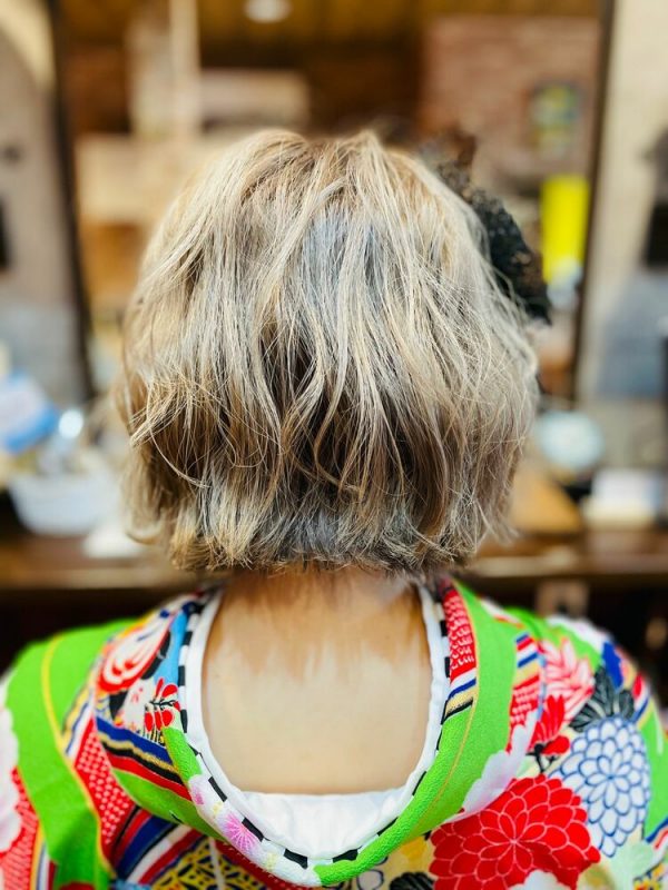 着物に似合うショートヘアアレンジ集 自分でできる簡単スタイリングをご紹介 モデルプレス