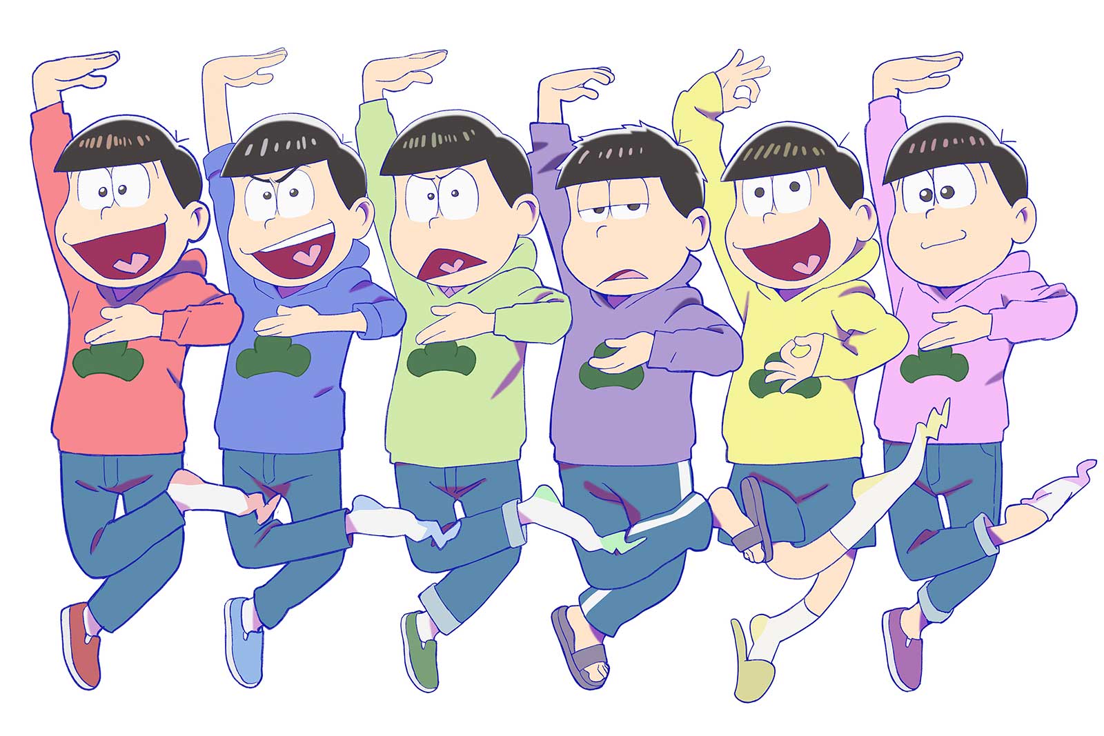 「おそ松さん」アニメビジュアル （C）映画「おそ松さん」製作委員会2022