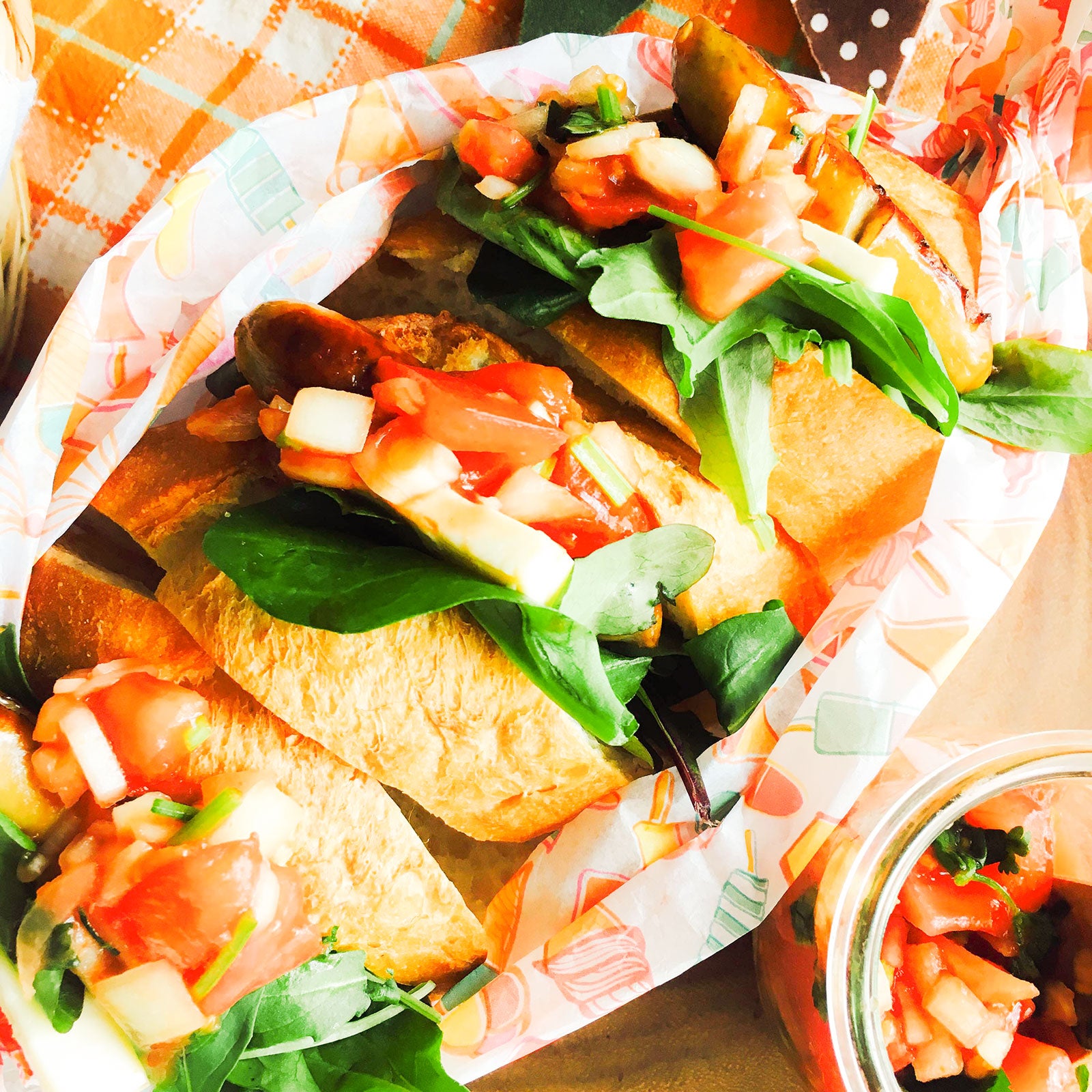 手順5：盛り付けたら完成／画像提供：柏原歩