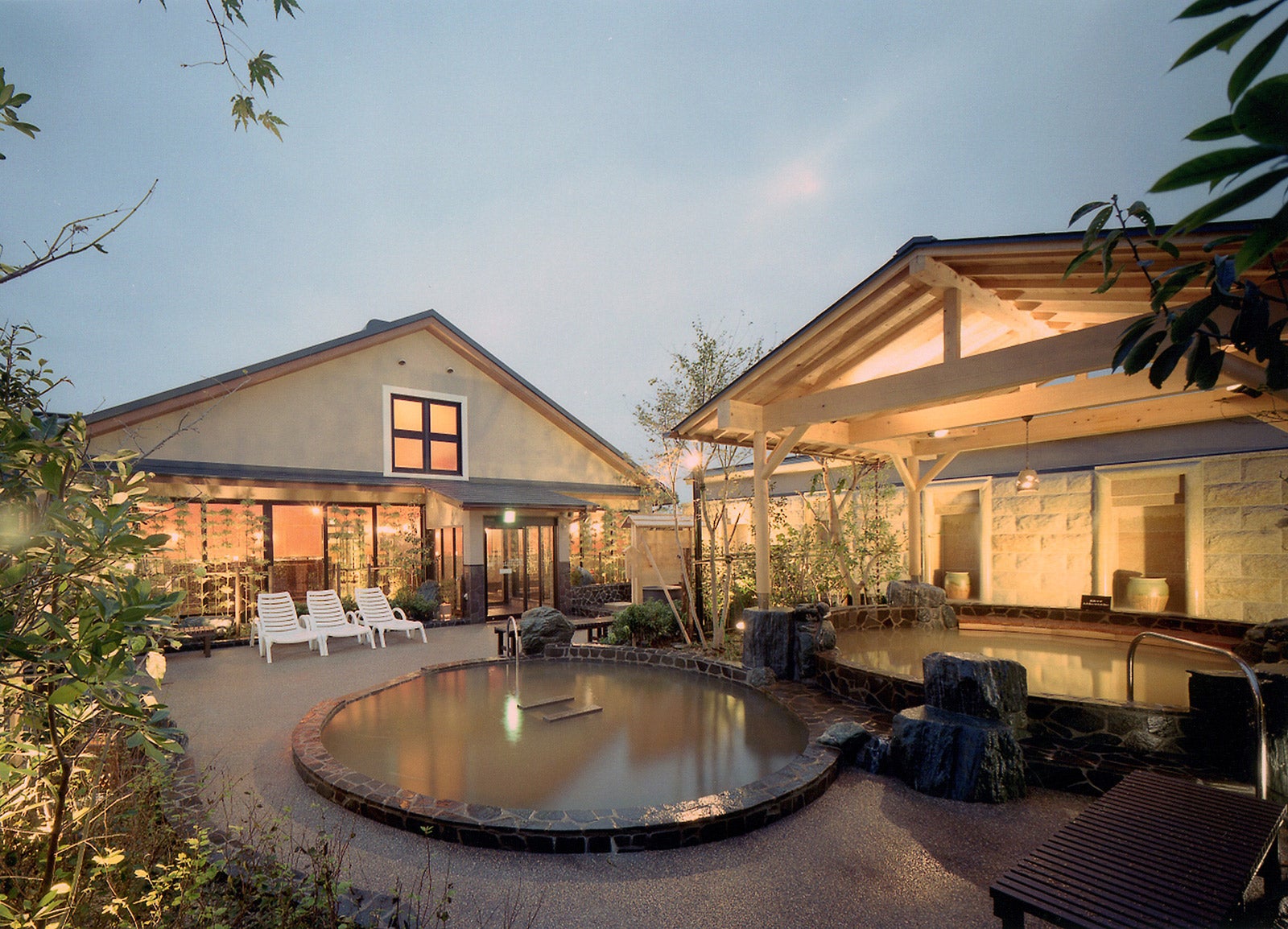 露天風呂／画像提供：七福の湯　前橋店