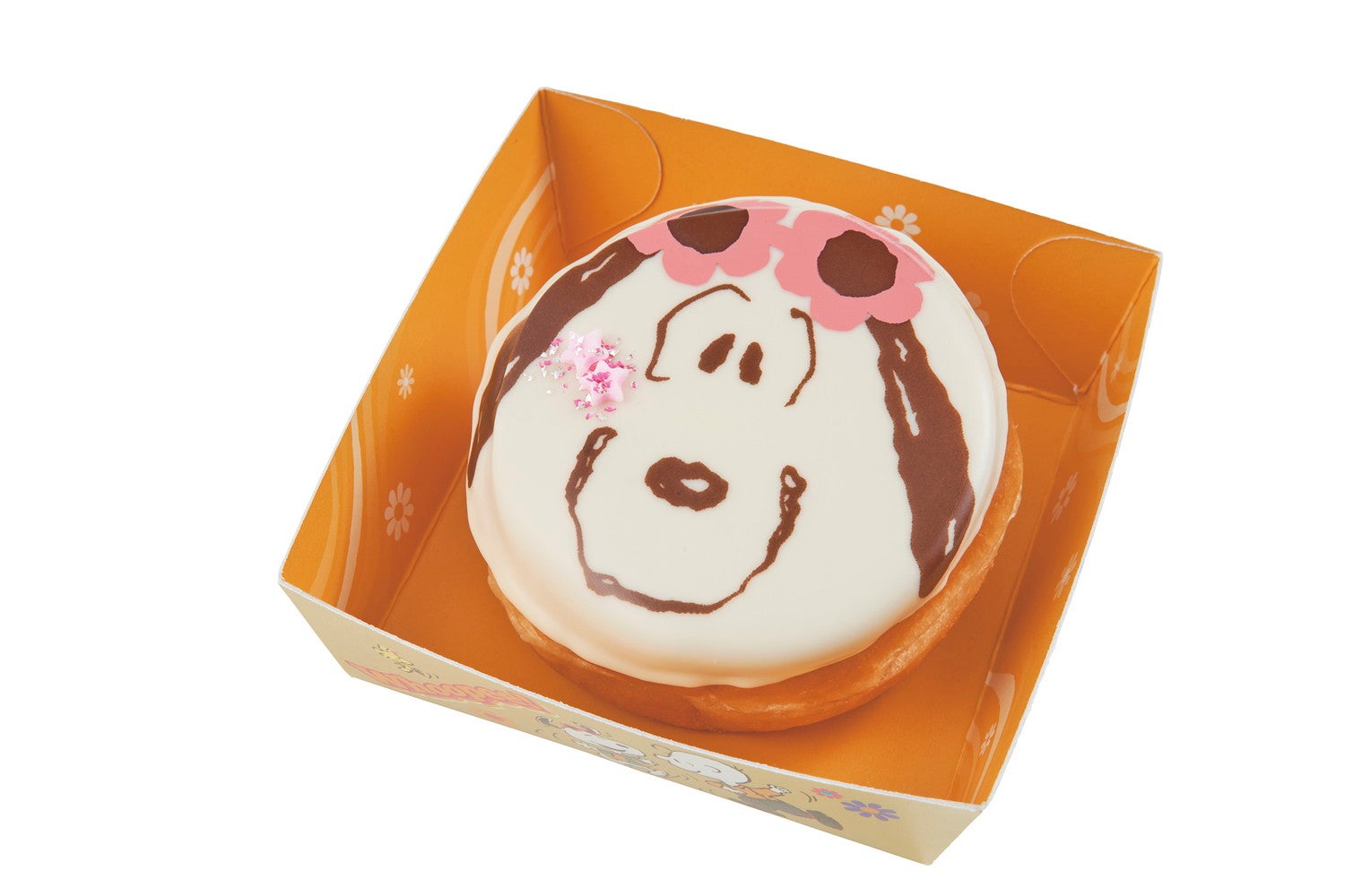 スヌーピー・スマイル・ドーナッツ ～ミルク＆チョコチップ～／画像提供：ユニバーサル・スタジオ・ジャパン