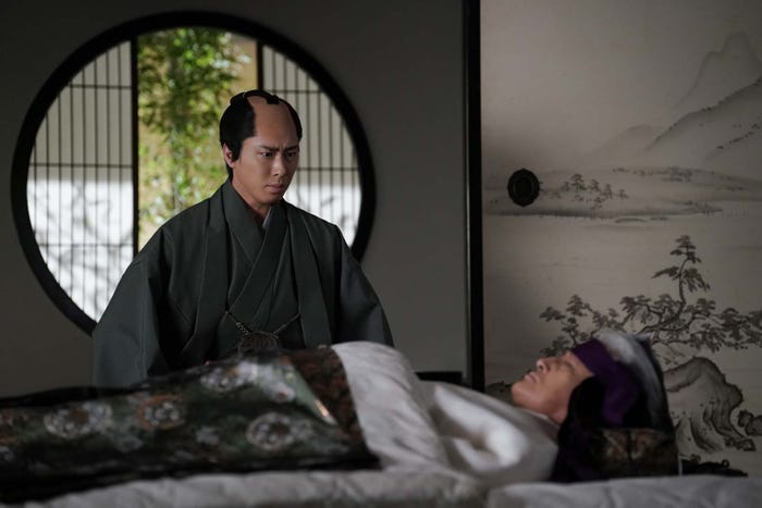 宮舘涼太、陣内孝則「大奥」第6話より(C)フジテレビ