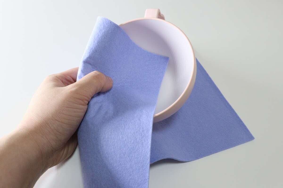 ダイソー吸水クロス220円食器拭き