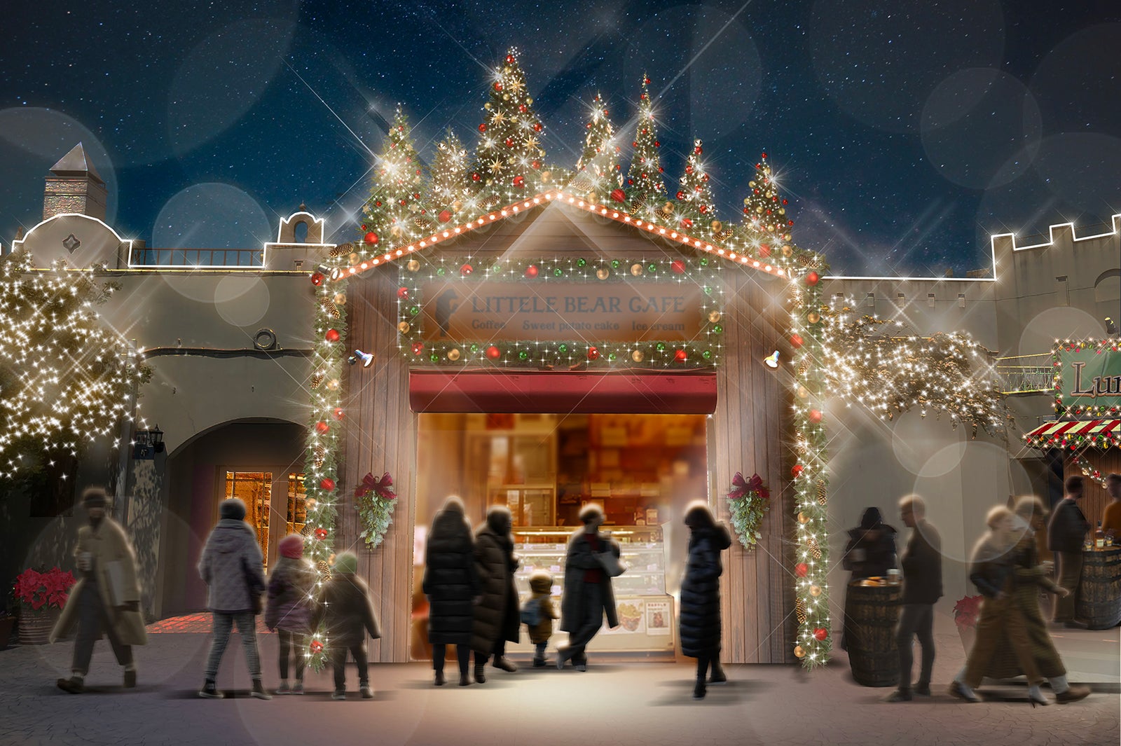 クリスマスマーケット　※イメージ／画像提供：ラグーナテンボス