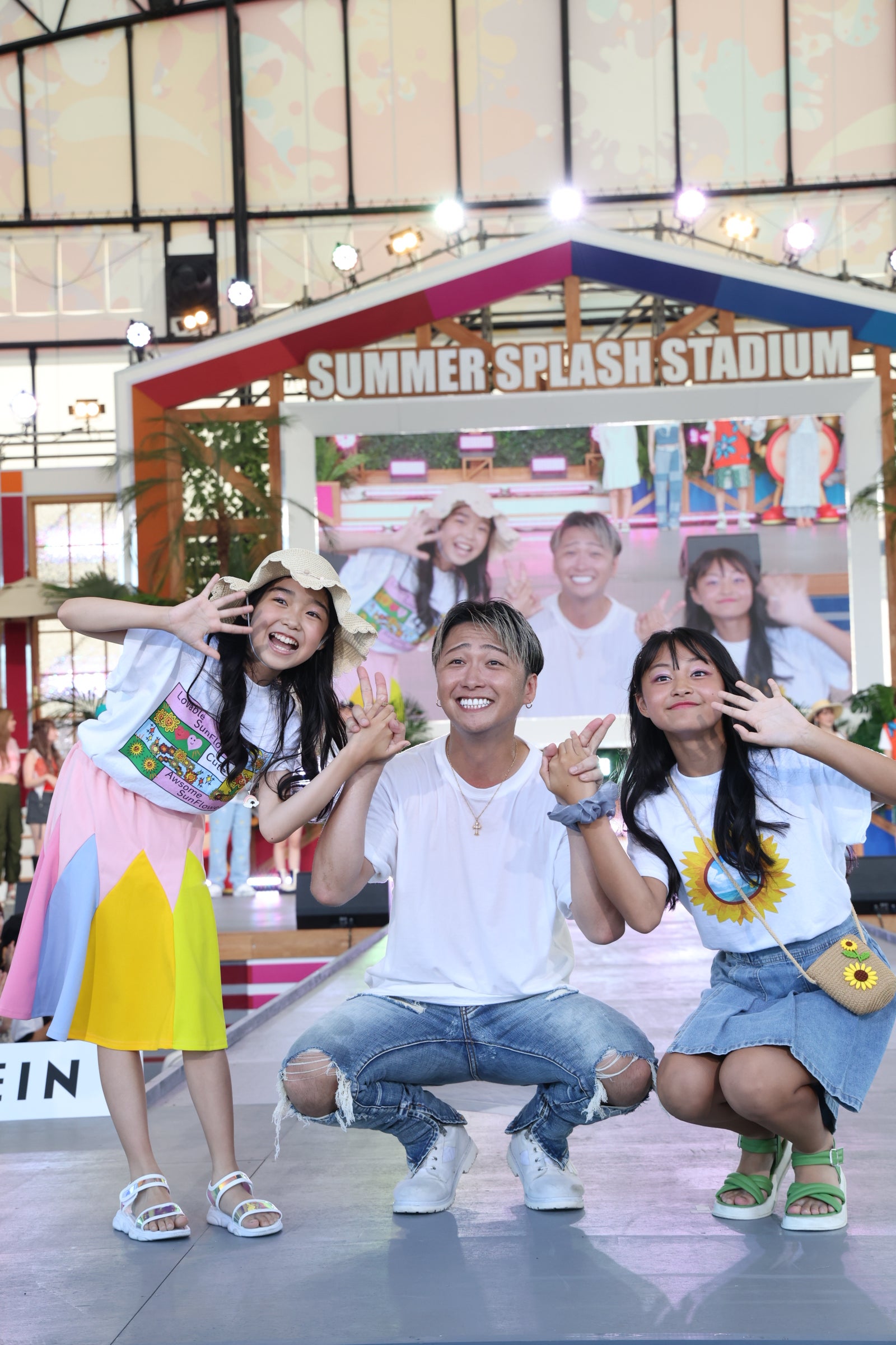 「お台場冒険王2023 SUMMER SPLASH！TOKYO GIRLS COLLECTION〜」フィナーレの様子（提供写真）