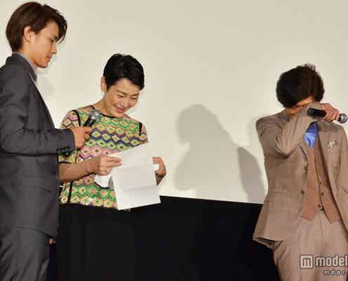 佐藤浩市、妻からのサプライズレターに男泣き