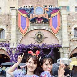 ディズニーシー／モデル：（左から）松田佳奈子、山本沙樹（C）モデルプレス（C）Disney
