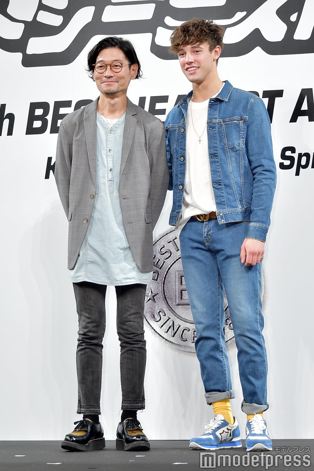 「FACTOTUM」デザイナー有働幸司氏、キャメロン・ダラス（C）モデルプレス