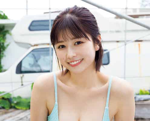 「王様のブランチ」リポーター・冴木柚葉、圧巻美ボディ全開「ヤンマガ」初登場で表紙