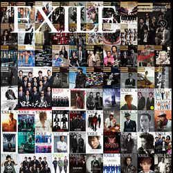 『月刊EXILE』2月号（12月27日発売）表紙：『月刊EXILE』歴代表紙 （提供写真）