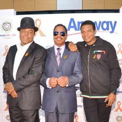 ザ・ジャクソンズ(左から)ティト、AI、ジャッキー、マーロン