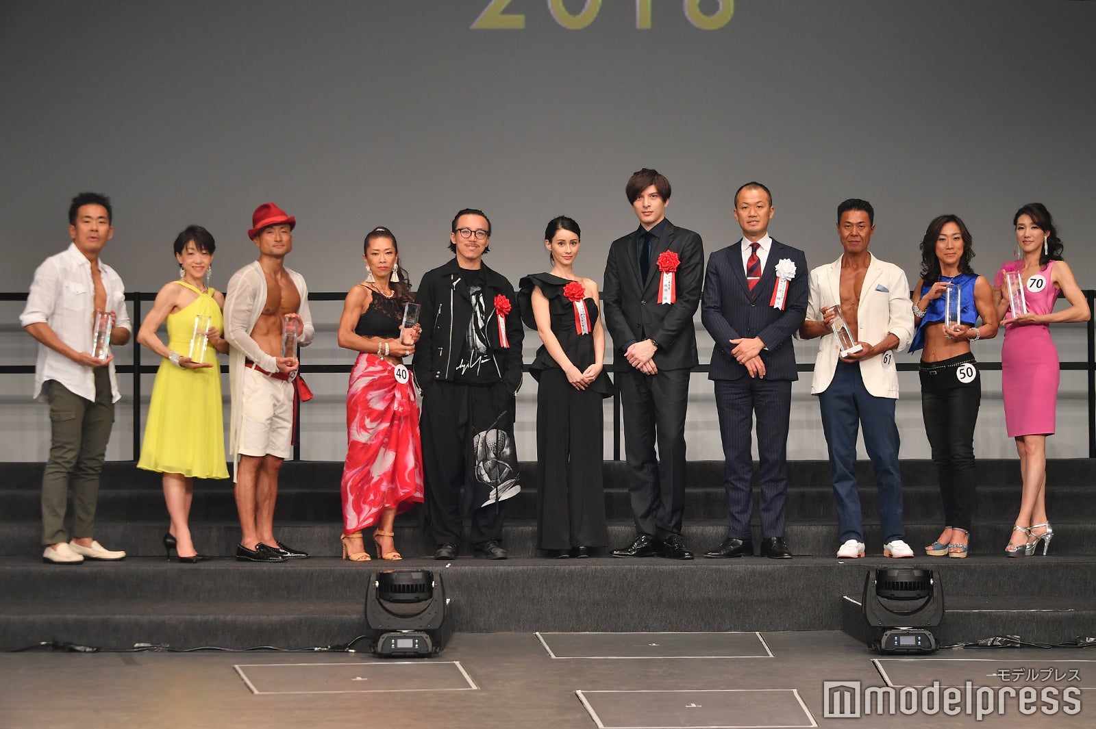 各部門1位受賞者＆審査員＆ゲスト（C）モデルプレス