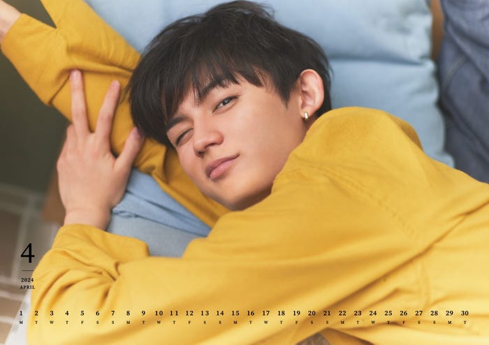 『藤原大祐 2024.4-2025.3 Calendar「OFF」』(提供写真)