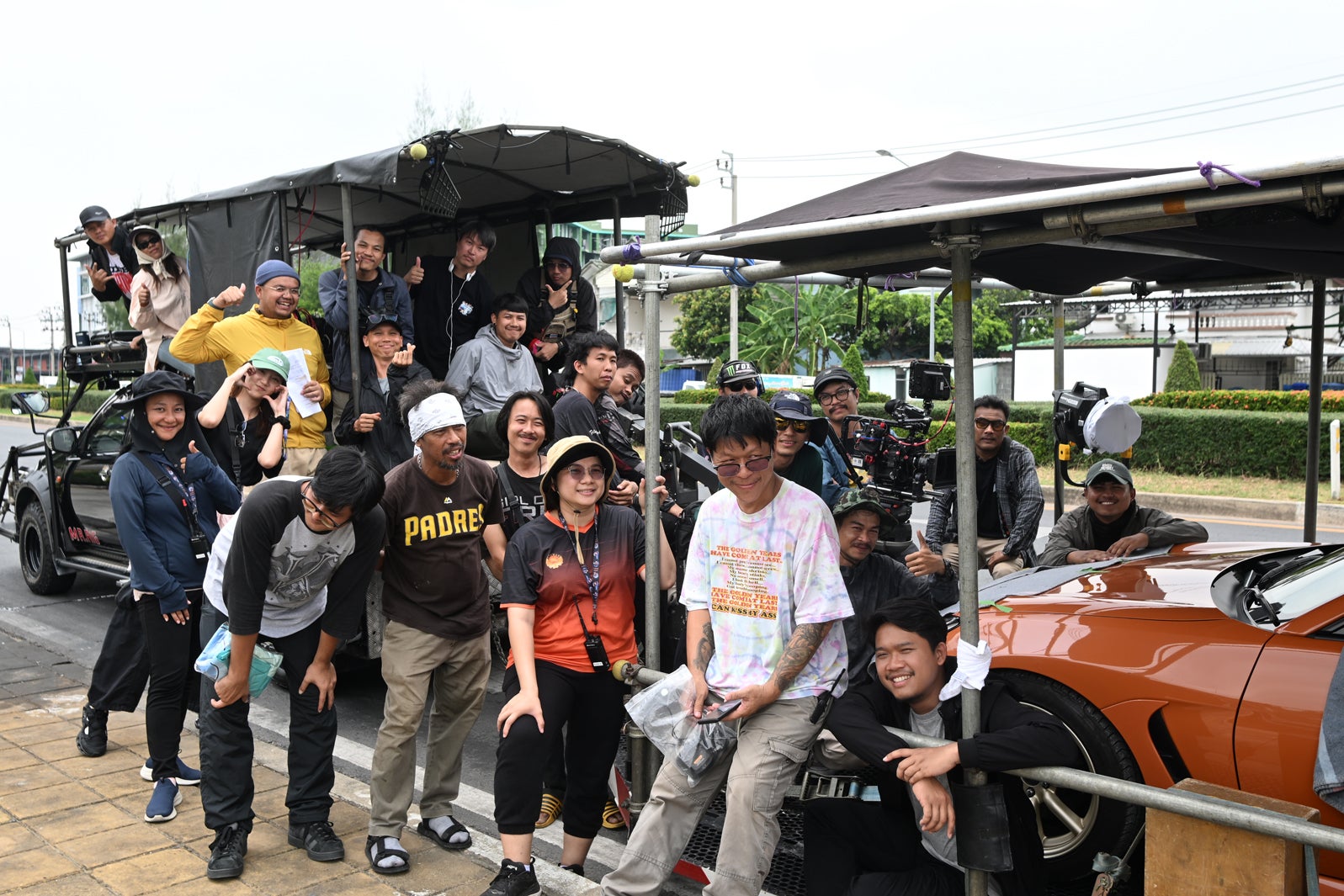 「Dating Game（仮題）」撮影現場の様子（C）datinggame2025