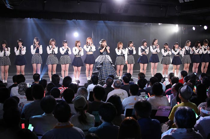 チームKⅡ「最終ベルが鳴る」公演 松村香織劇場最終公演(C)AKS
