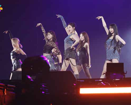 aespa、ライブでウィンターの誕生日祝う サインボール50個の豪華プレゼントも<「K-Pop Masterz×KROSS vol.3」ライブレポ&セットリスト>