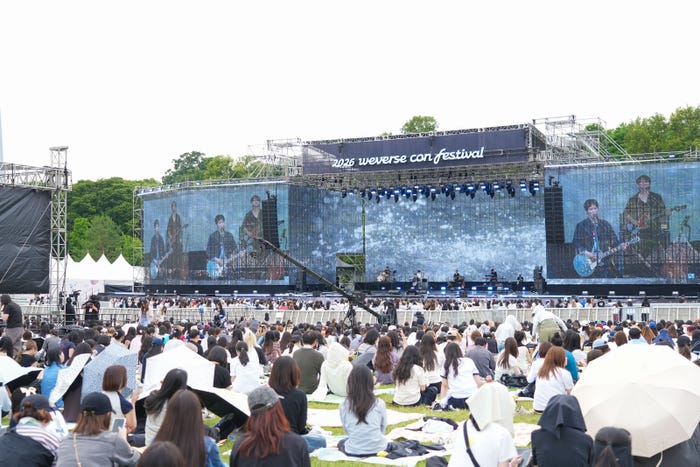 会場の様子(C)2026 Weverse Con Festival