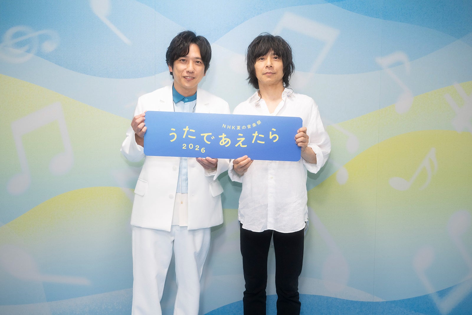 二宮和也、宮本浩次とエレカシ代表曲「今宵の月のように」歌唱 パフォーマンス後も余韻浸る「何曲もやりたい」【NHK夏の音楽祭「うたであえたら」公開収録潜入】