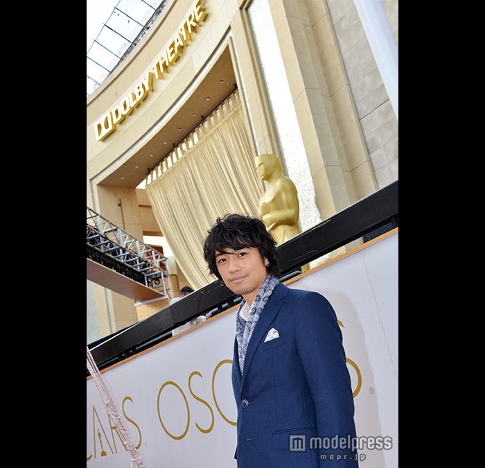 モデルプレスのインタビューに応じた斎藤工(米・ドルビー・シアター/画像:モデルプレス)