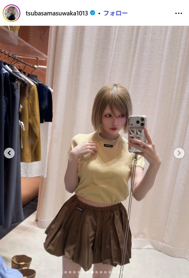 益若つばさInstagramより