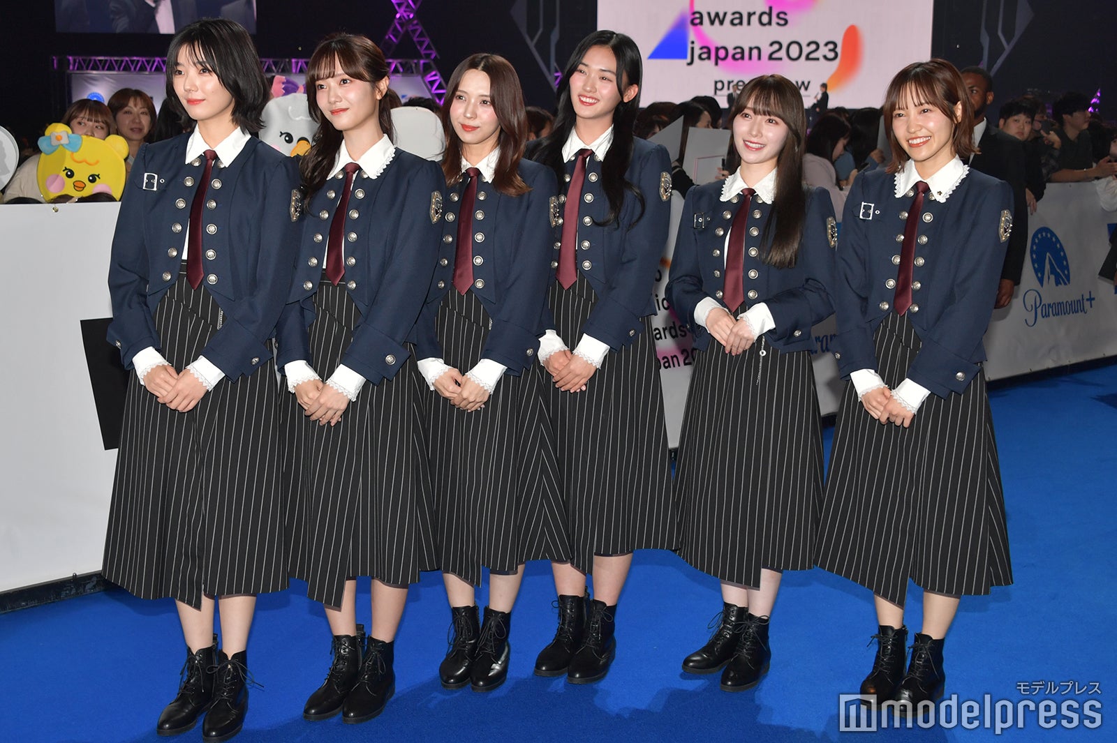 藤吉夏鈴、田村保乃、小林由依、山崎天、守屋麗奈、松田里奈／櫻坂46（C）モデルプレス