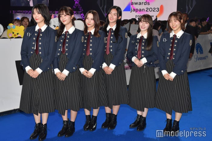 藤吉夏鈴、田村保乃、小林由依、山崎天、守屋麗奈、松田里奈/櫻坂46(C)モデルプレス