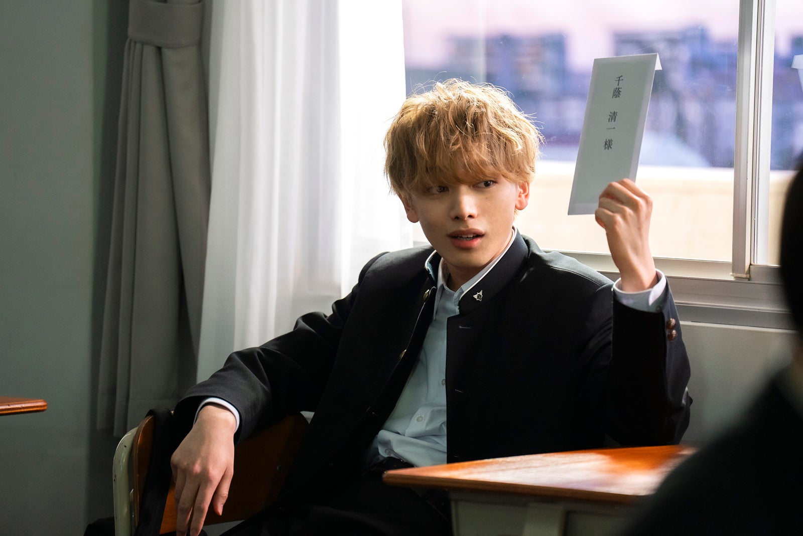 宮世琉弥「遺書、公開。」（C）2024 映画「遺書、公開。」製作委員会（C）陽東太郎／SQUARE ENIX