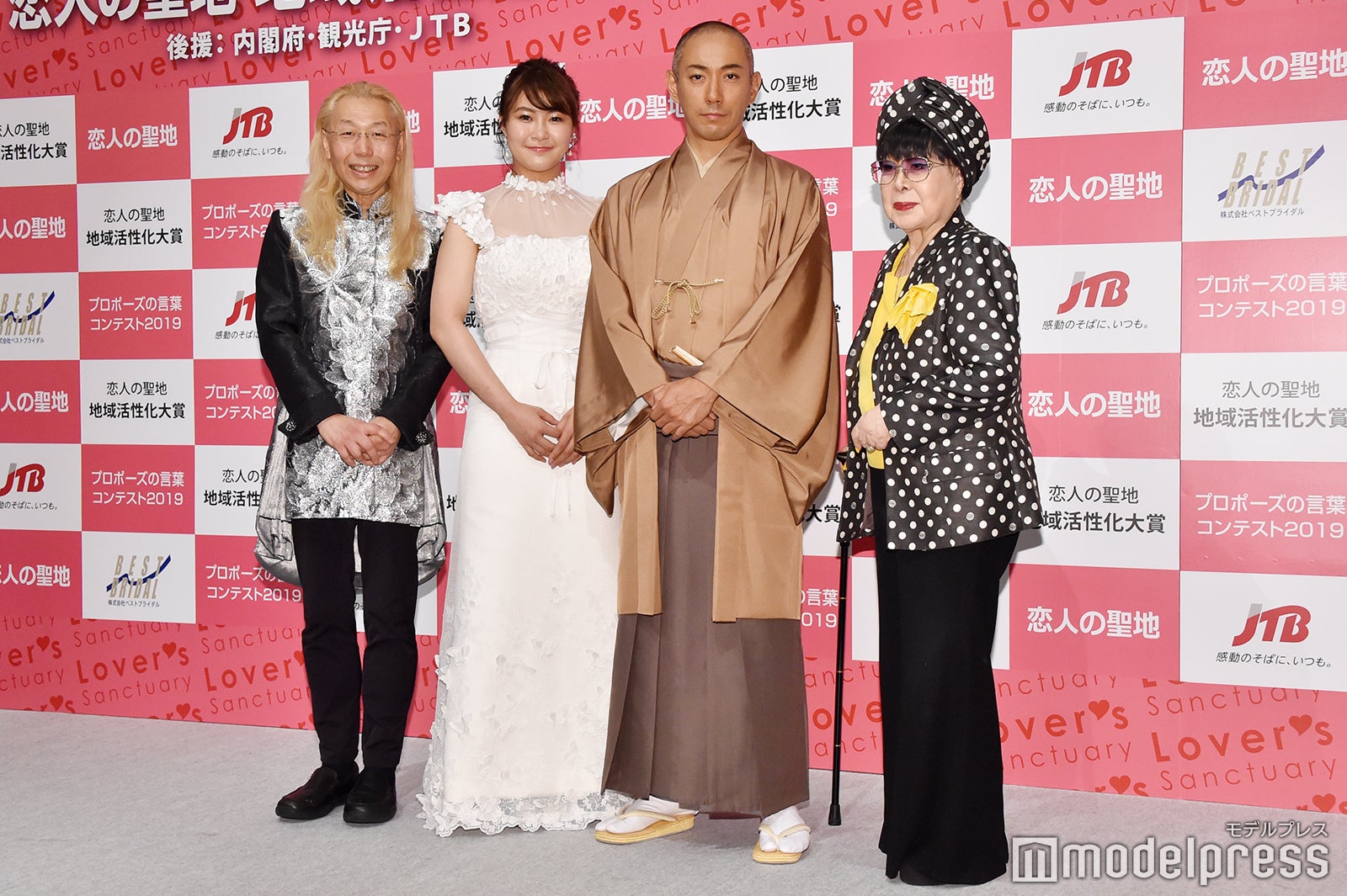 假屋崎省吾、村上佳菜子、市川海老蔵、桂由美（C）モデルプレス