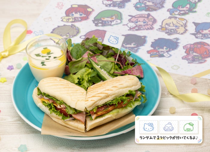 【こじらせハラスメント】全力ブーメランサンド税込1,540円(C)ANYCOLOR,Inc.(C)’22 SANRIO(L)