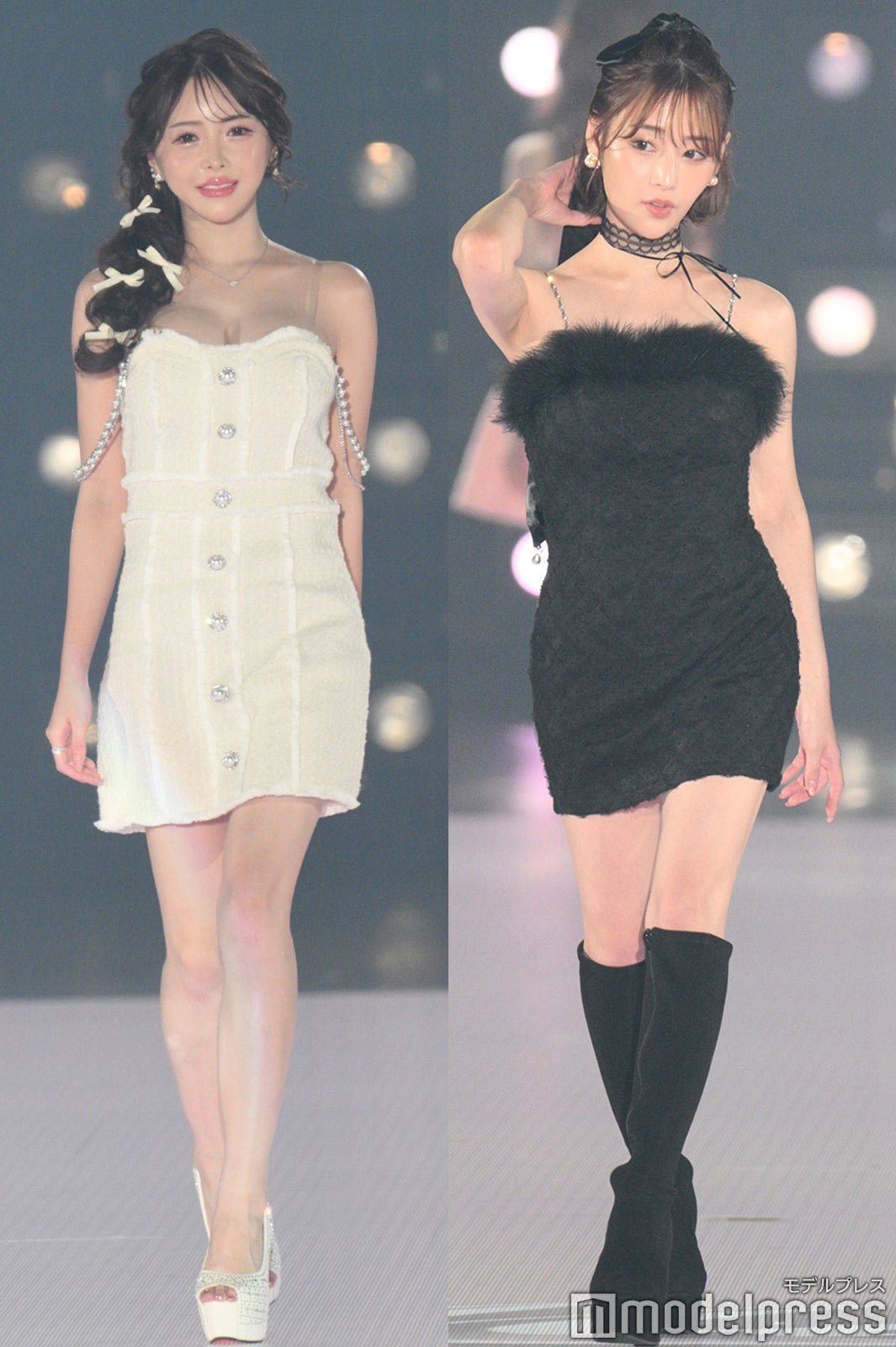 （左から）りな、天海りこ（C）モデルプレス