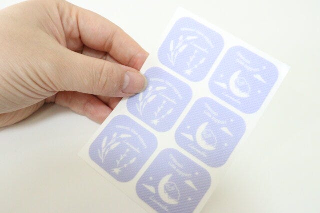 枕に貼るアロマシール　シート