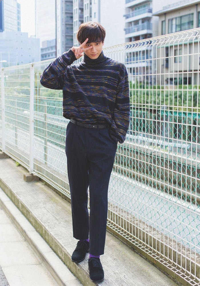 小関裕太/「Audition blue」12月号より(画像提供:白夜書房)