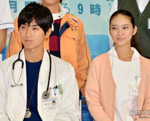 松田翔太&武井咲共演の月9「海の上の診療所」第1話放送