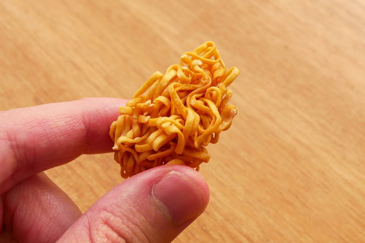 0秒チキンラーメン