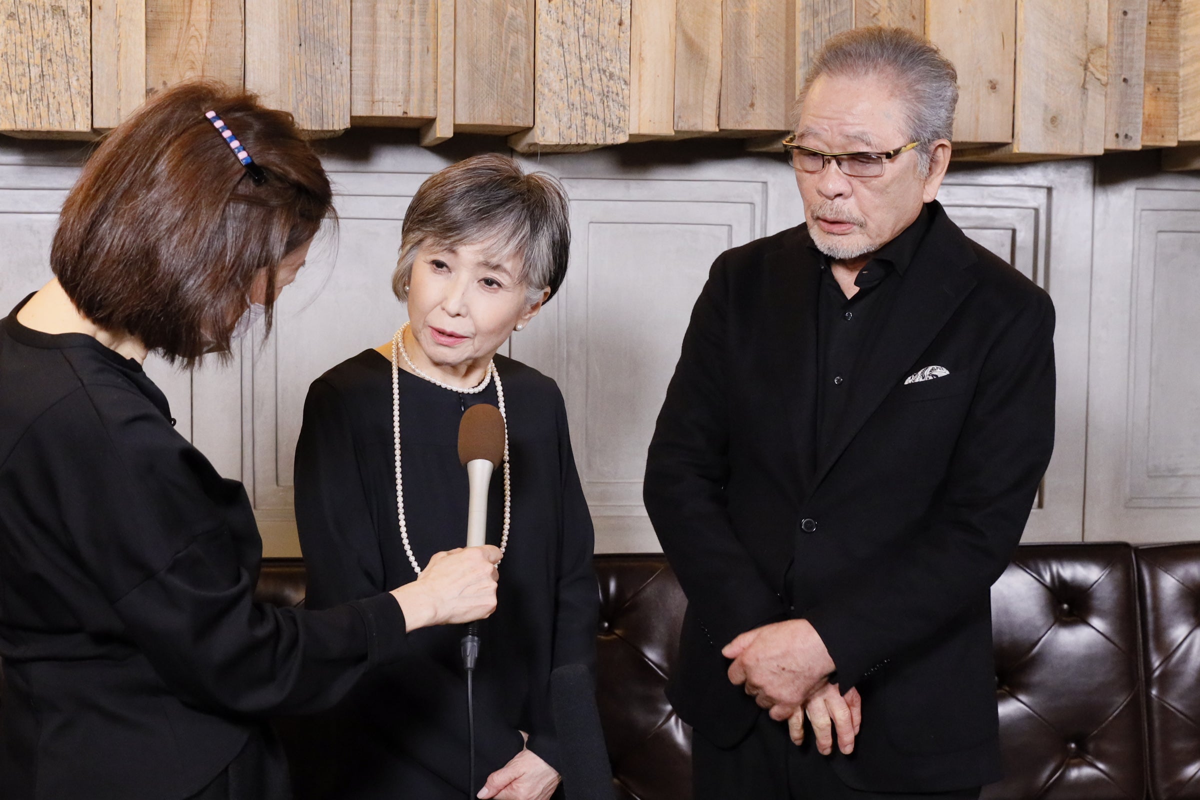 竹下景子、関口照生（提供写真）