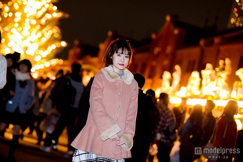 クリスマスマーケット in 横浜赤レンガ倉庫／model キコ