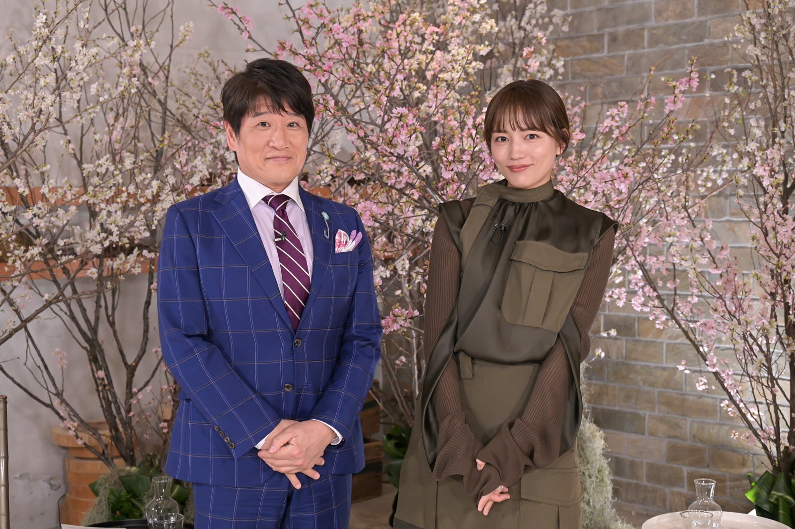 林修、川口春奈（C）MBS