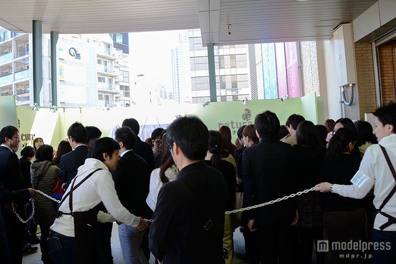 賑いを見せた「naturacure(ナチュラキュア)」デビューイベント