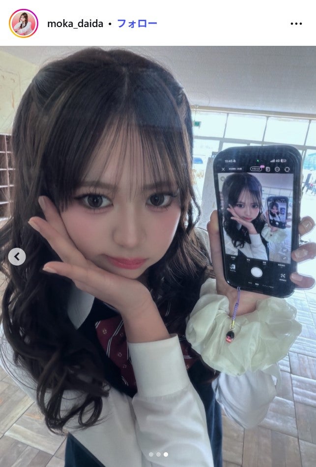 代田萌花Instagramより