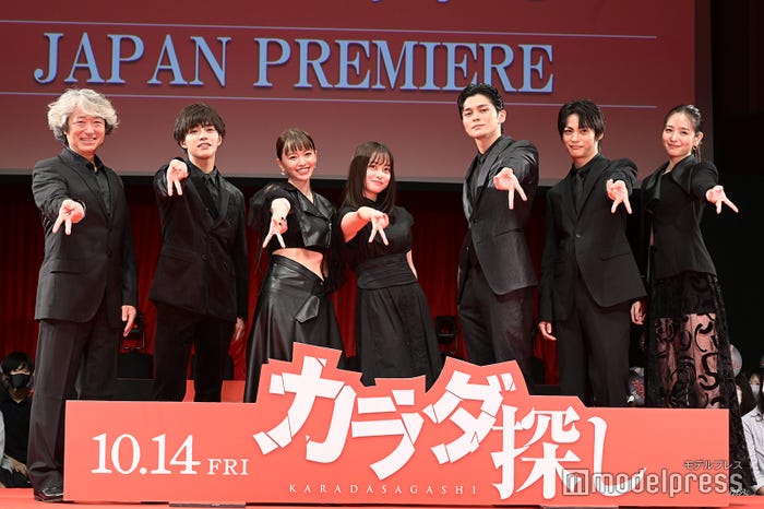 羽住英一郎監督、醍醐虎汰朗、山本舞香、橋本環奈、眞栄田郷敦、神尾楓珠、横田真悠(C)モデルプレス