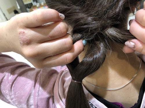 こなれ感ポニテ