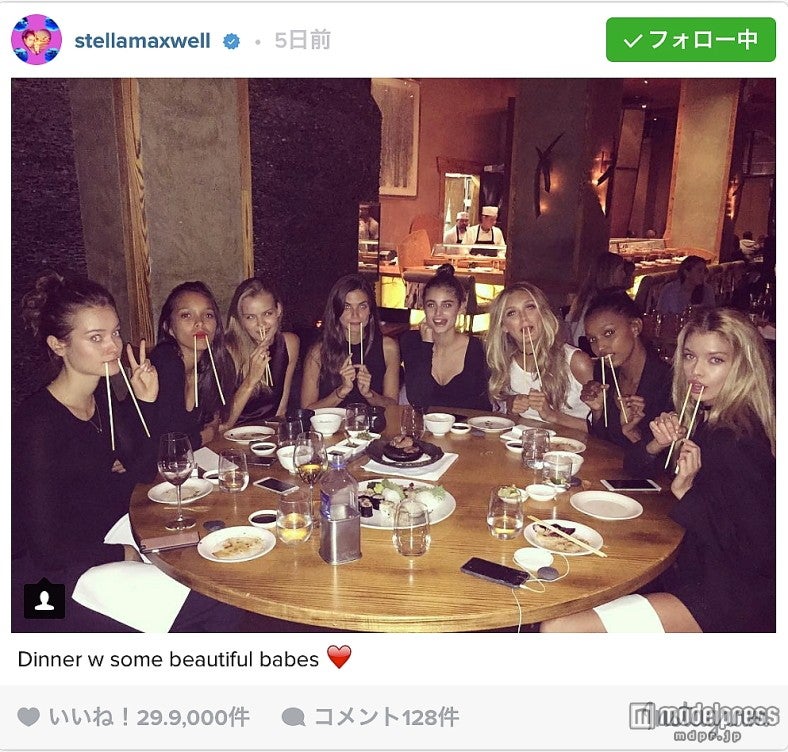 VSファッションショー開催直前！新人エンジェルたちがお箸でヘン顔に挑戦？