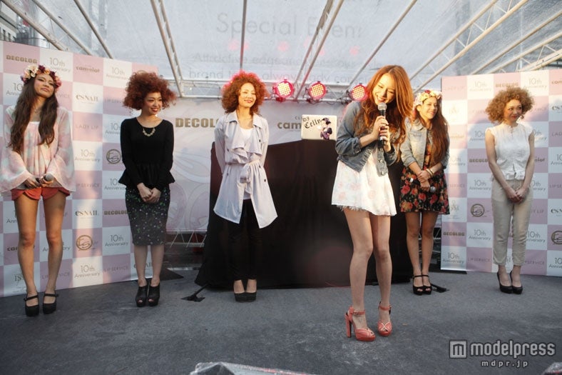 人気ブランド「LIP SERVICE」10th記念イベントの様子